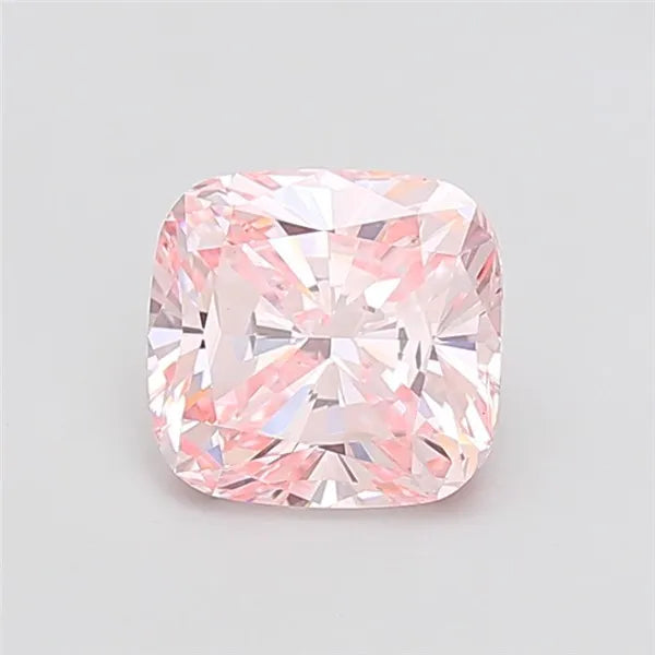 2.54ct Cushion modified Lab Grown Diamond (Colour Fancy Pink, Clarity VS1, IGI Certified)