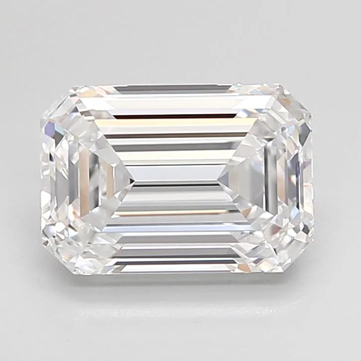 2.54ct Emerald Lab Grown Diamond (Colour D, Clarity IF, IGI Certified)