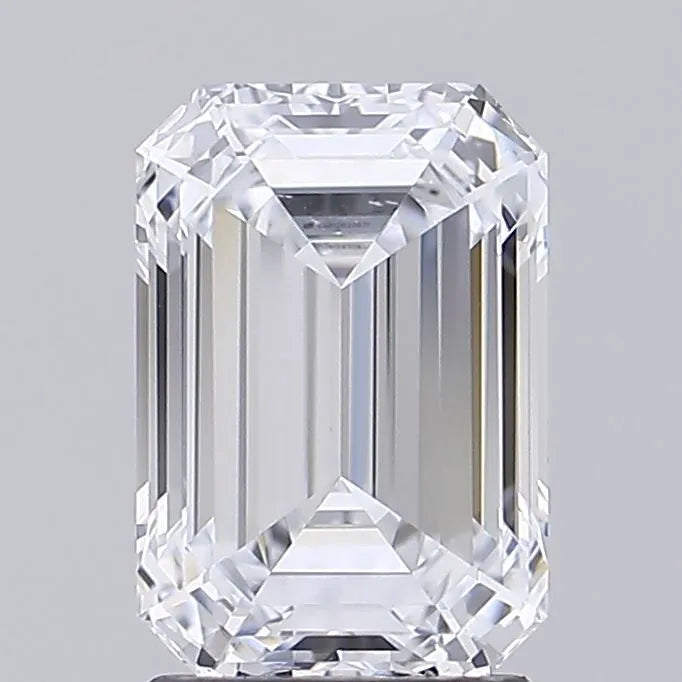 2.54ct Emerald Lab Grown Diamond (Colour E, Clarity IF, IGI Certified)