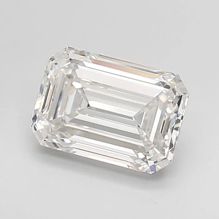 2.54ct Emerald Lab Grown Diamond (Colour E, Clarity VS1, IGI Certified)