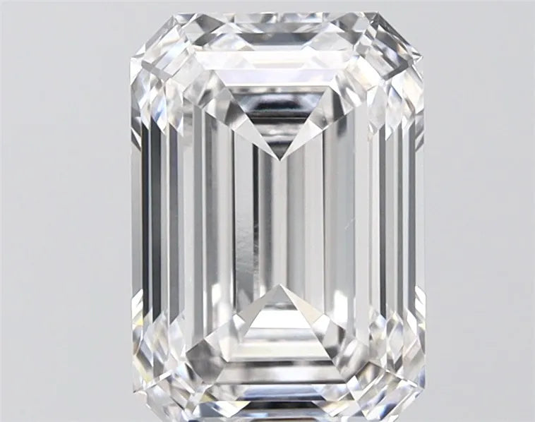 2.54ct Emerald Lab Grown Diamond (Colour E, Clarity VVS1, IGI Certified)