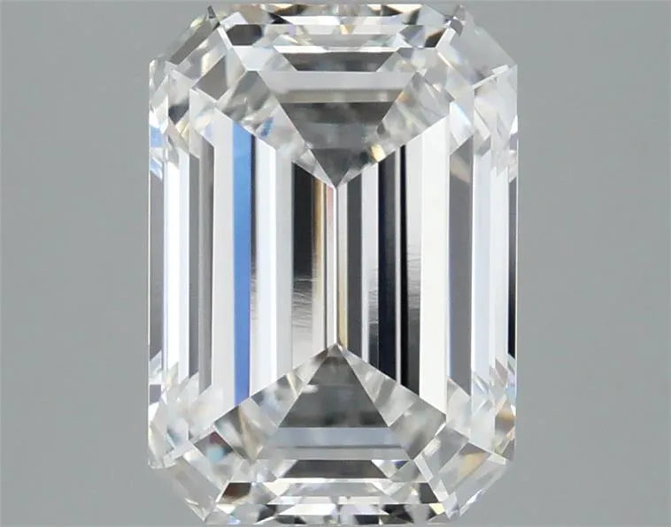 2.54ct Emerald Lab Grown Diamond (Colour E, Clarity VVS1, IGI Certified)