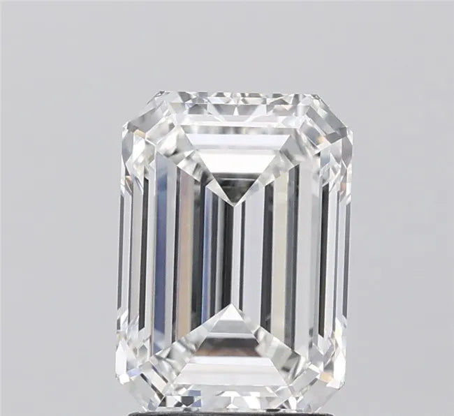 2.54ct Emerald Lab Grown Diamond (Colour F, Clarity VVS2, IGI Certified)