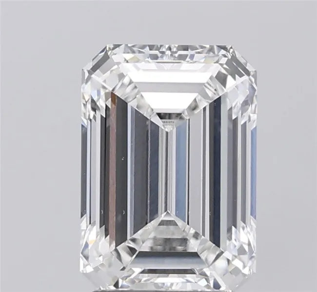 2.54ct Emerald Lab Grown Diamond (Colour F, Clarity VVS2, IGI Certified)
