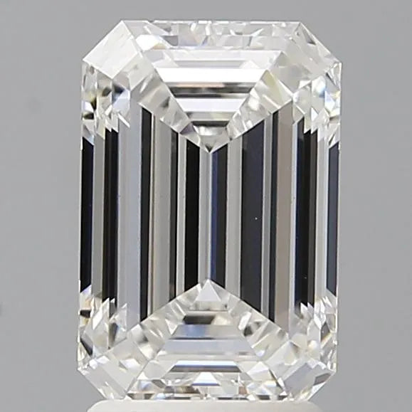 2.54ct Emerald Lab Grown Diamond (Colour F, Clarity VVS2, IGI Certified)