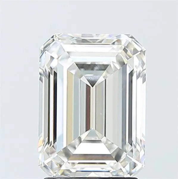 2.54ct Emerald Lab Grown Diamond (Colour G, Clarity VVS1, IGI Certified)