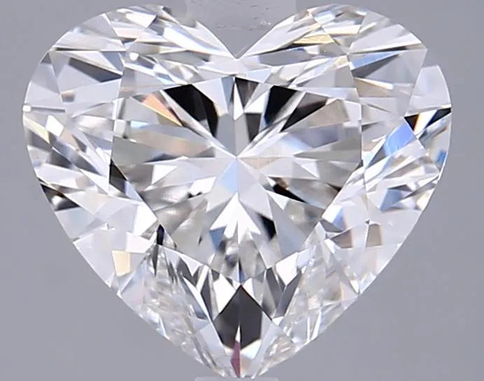 2.54ct Heart Lab Grown Diamond (Colour F, Clarity VVS2, IGI Certified)