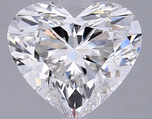 2.54ct Heart Lab Grown Diamond (Colour F, Clarity VVS2, IGI Certified)