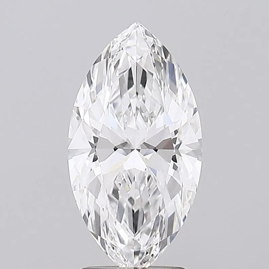 2.54ct Marquise Lab Grown Diamond (Colour D, Clarity FL, Cut EX, IGI Certified)