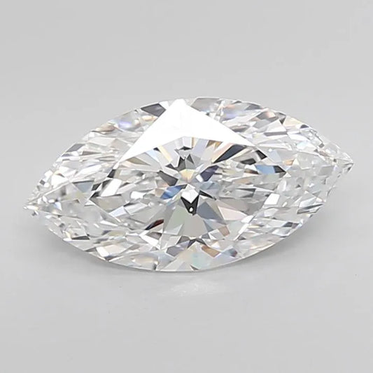 2.54ct Marquise Lab Grown Diamond (Colour D, Clarity IF, Cut EX, IGI Certified)