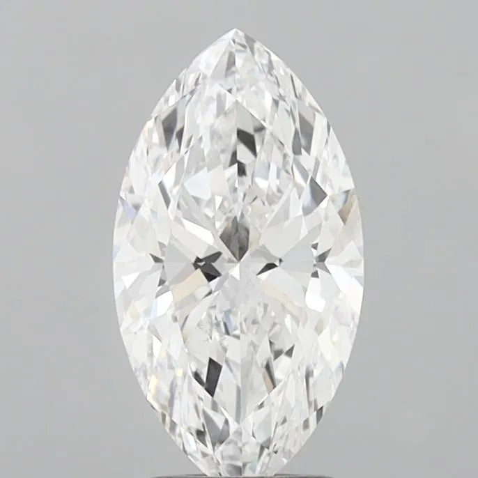 2.54ct Marquise Lab Grown Diamond (Colour D, Clarity VVS2, IGI Certified)