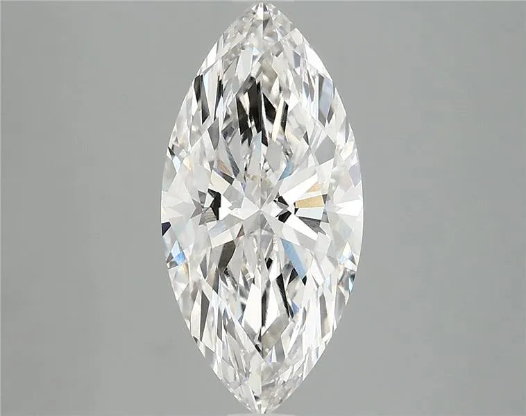 2.54ct Marquise Lab Grown Diamond (Colour G, Clarity VS1, IGI Certified)