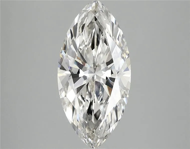 2.54ct Marquise Lab Grown Diamond (Colour G, Clarity VS2, IGI Certified)