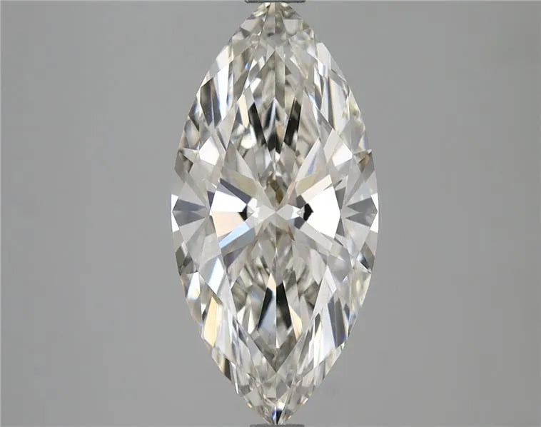 2.54ct Marquise Lab Grown Diamond (Colour G, Clarity VVS2, IGI Certified)