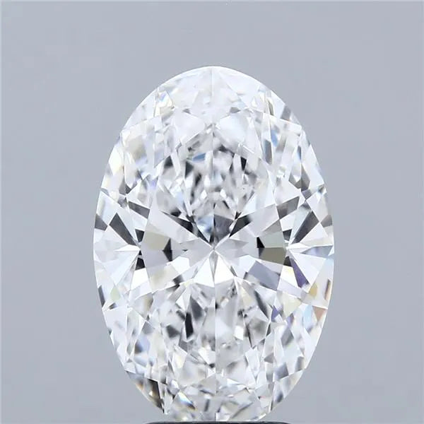 2.54ct Oval Lab Grown Diamond (Colour D, Clarity VVS2, IGI Certified)