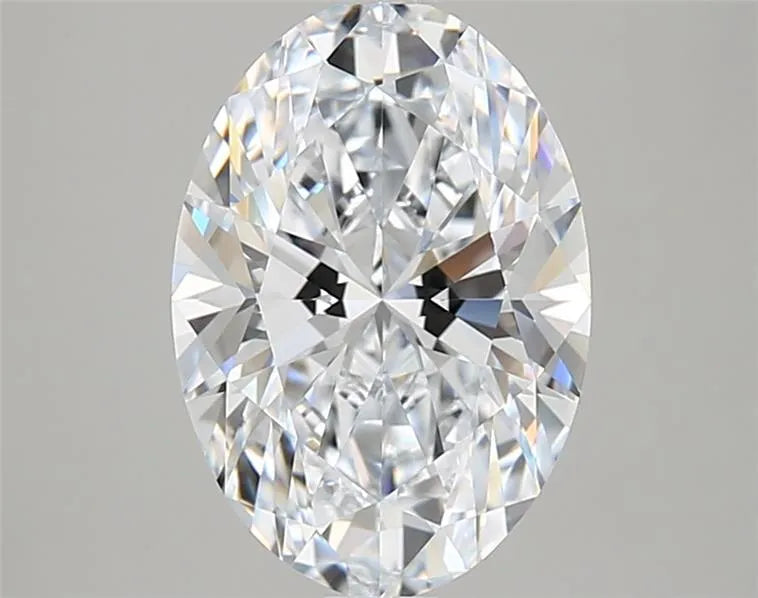 2.54ct Oval Lab Grown Diamond (Colour E, Clarity IF, IGI Certified)