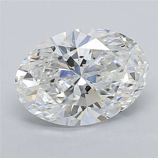 2.54ct Oval Lab Grown Diamond (Colour E, Clarity VS1, IGI Certified)