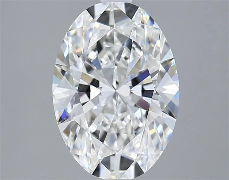 2.54ct Oval Lab Grown Diamond (Colour E, Clarity VVS2, IGI Certified)