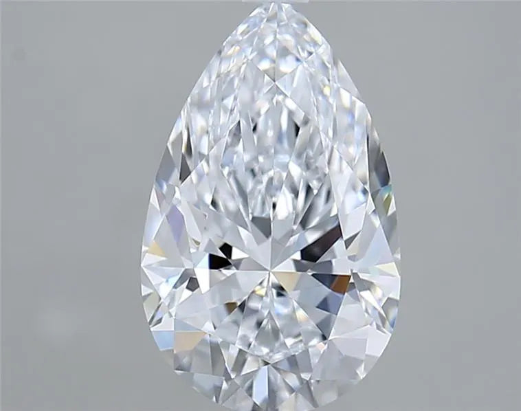 2.54ct Pear Lab Grown Diamond (Colour E, Clarity VVS2, GIA Certified)