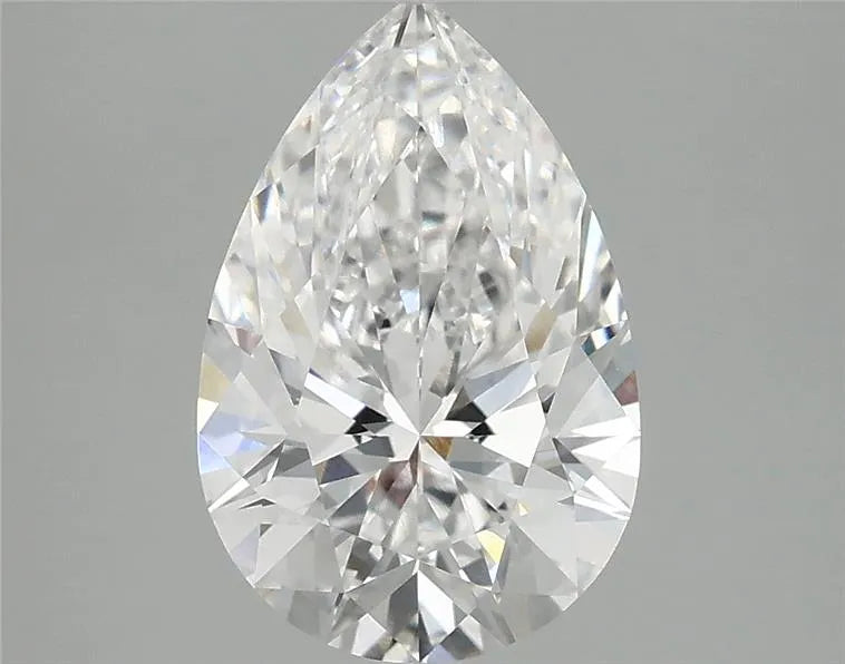 2.54ct Pear Lab Grown Diamond (Colour E, Clarity VVS2, IGI Certified)