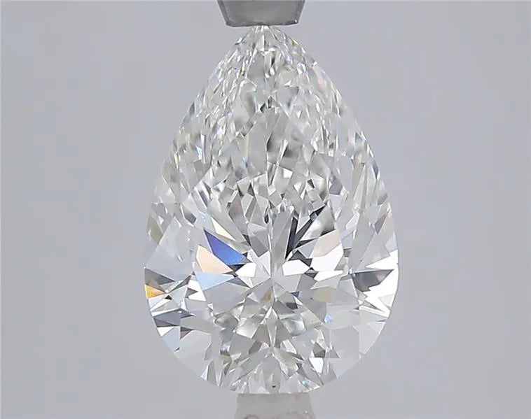 2.54ct Pear Lab Grown Diamond (Colour F, Clarity VVS2, IGI Certified)