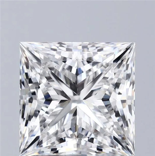 2.54ct Princess Lab Grown Diamond (Colour E, Clarity VS1, IGI Certified)