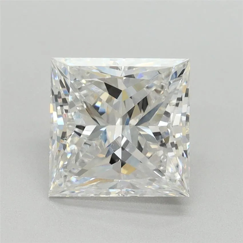 2.54ct Princess Lab Grown Diamond (Colour E, Clarity VS2, IGI Certified)