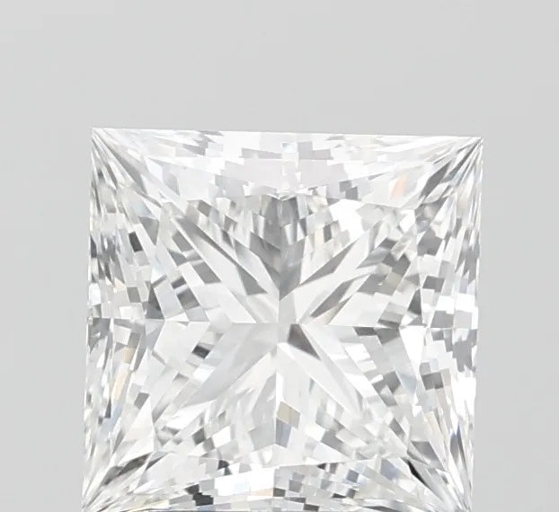 2.54ct Princess Lab Grown Diamond (Colour E, Clarity VVS2, IGI Certified)