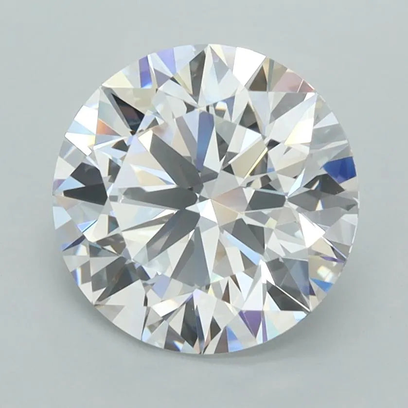 2.54ct Round Lab Grown Diamond (Colour D, Clarity VVS1, Cut ID, IGI Certified)