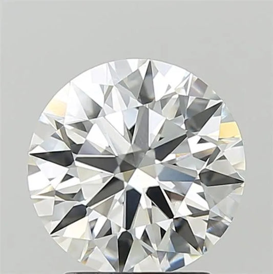 2.54ct Round Lab Grown Diamond (Colour F, Clarity VVS2, Cut ID, IGI Certified)