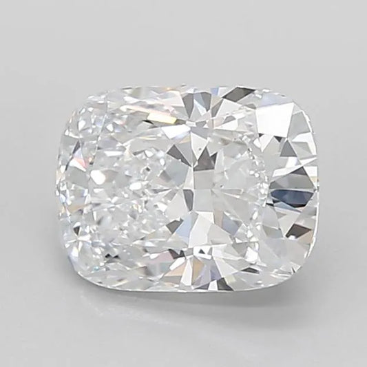 2.55ct Cushion modified Lab Grown Diamond (Colour E, Clarity IF, Cut EX, IGI Certified)