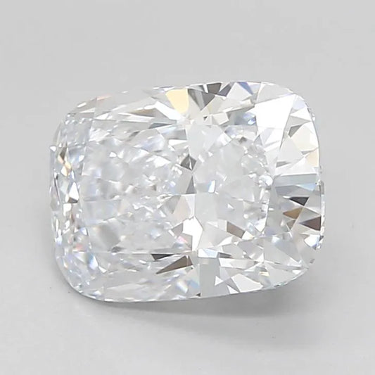 2.55ct Cushion modified Lab Grown Diamond (Colour F, Clarity IF, Cut EX, IGI Certified)
