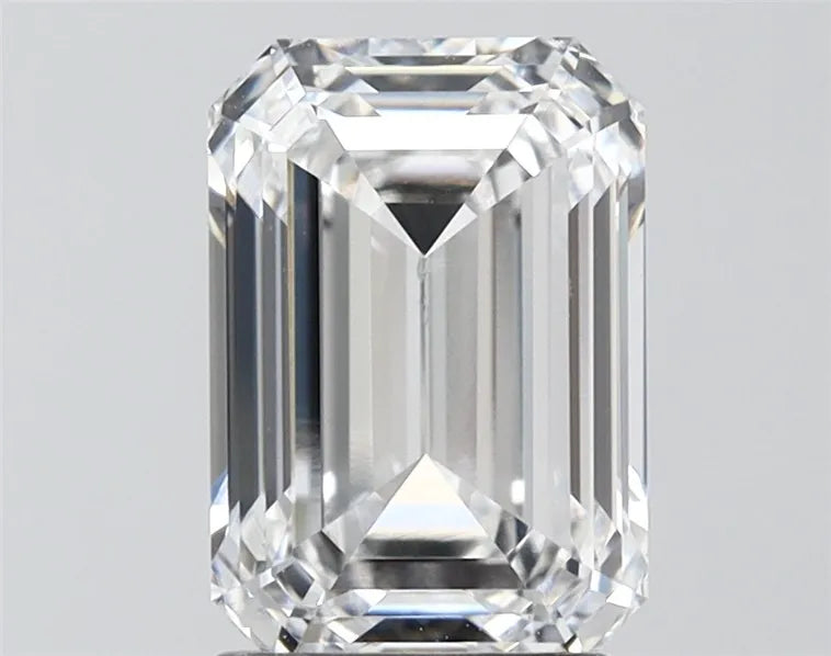 2.55ct Emerald Lab Grown Diamond (Colour D, Clarity IF, IGI Certified)