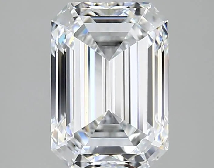 2.55ct Emerald Lab Grown Diamond (Colour E, Clarity VVS1, IGI Certified)
