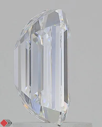 2.55ct Emerald Lab Grown Diamond (Colour E, Clarity VVS1, IGI Certified)
