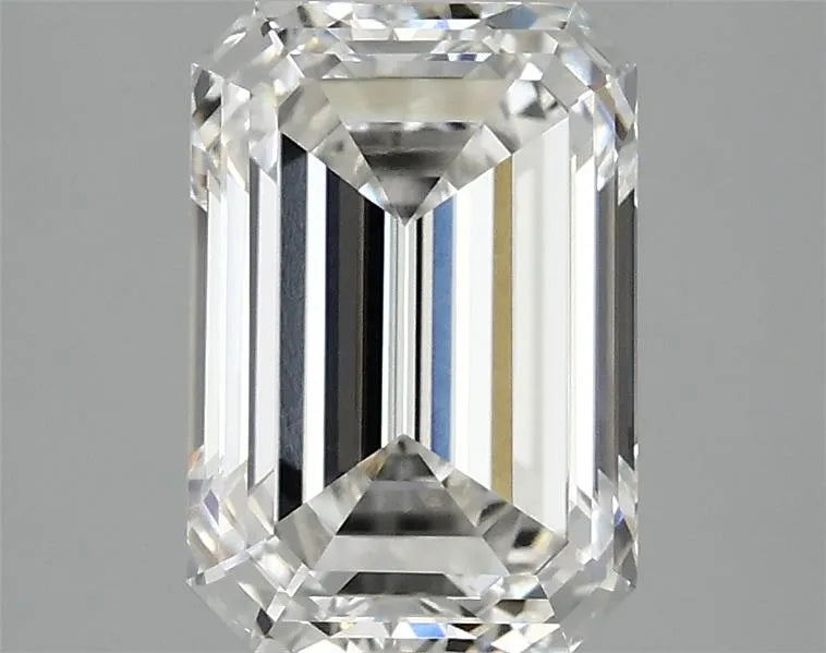 2.55ct Emerald Lab Grown Diamond (Colour F, Clarity VVS2, IGI Certified)