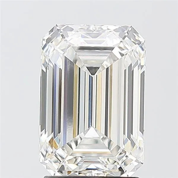 2.55ct Emerald Lab Grown Diamond (Colour F, Clarity VVS2, IGI Certified)
