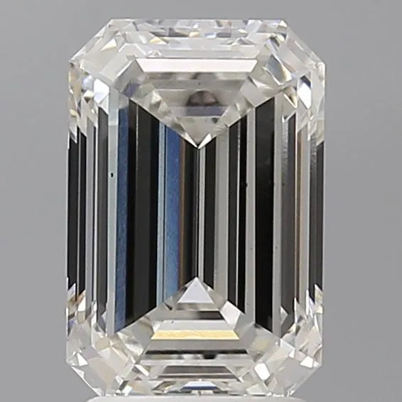 2.55ct Emerald Lab Grown Diamond (Colour G, Clarity VVS2, IGI Certified)