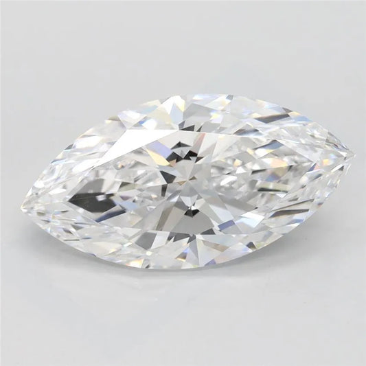 2.55ct Marquise Lab Grown Diamond (Colour D, Clarity VVS1, GIA Certified)
