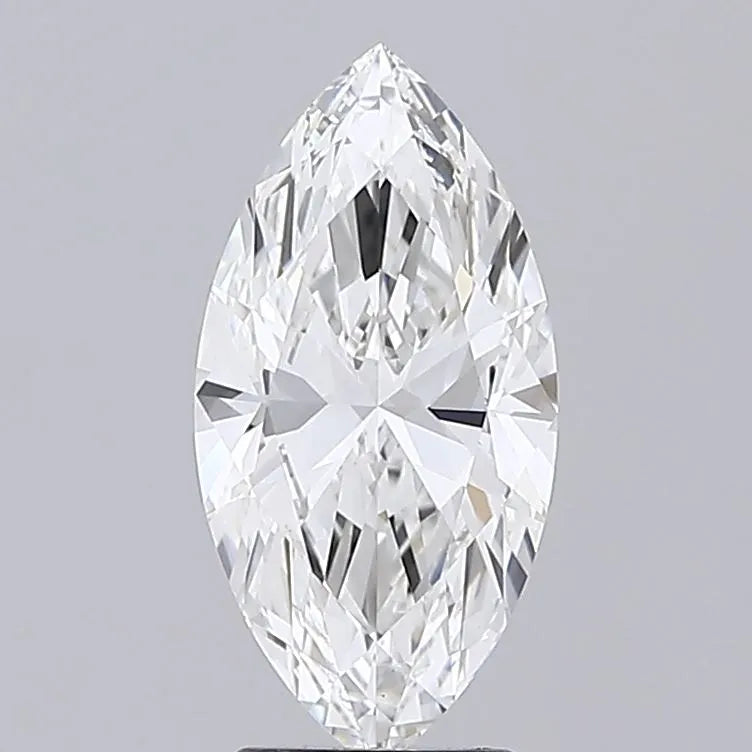 2.55ct Marquise Lab Grown Diamond (Colour E, Clarity VVS2, IGI Certified)