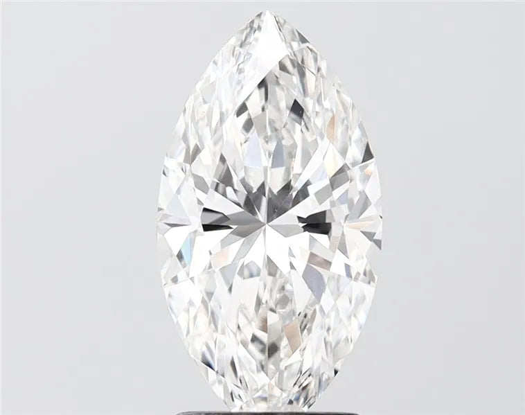 2.55ct Marquise Lab Grown Diamond (Colour F, Clarity VVS2, IGI Certified)