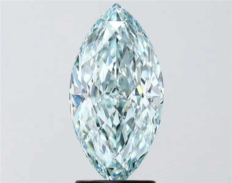 2.55ct Marquise Lab Grown Diamond (Colour Fancy Intense Green, Clarity VVS2, IGI Certified)