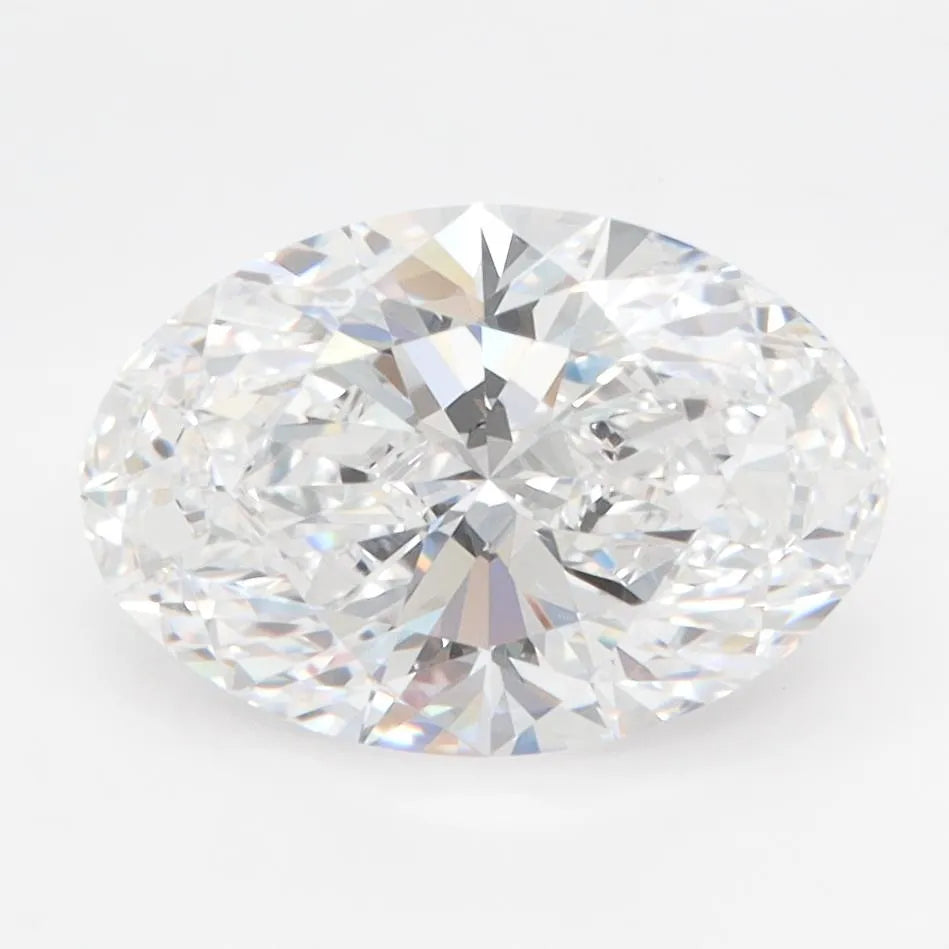 2.55ct Oval Lab Grown Diamond (Colour D, Clarity IF, IGI Certified)