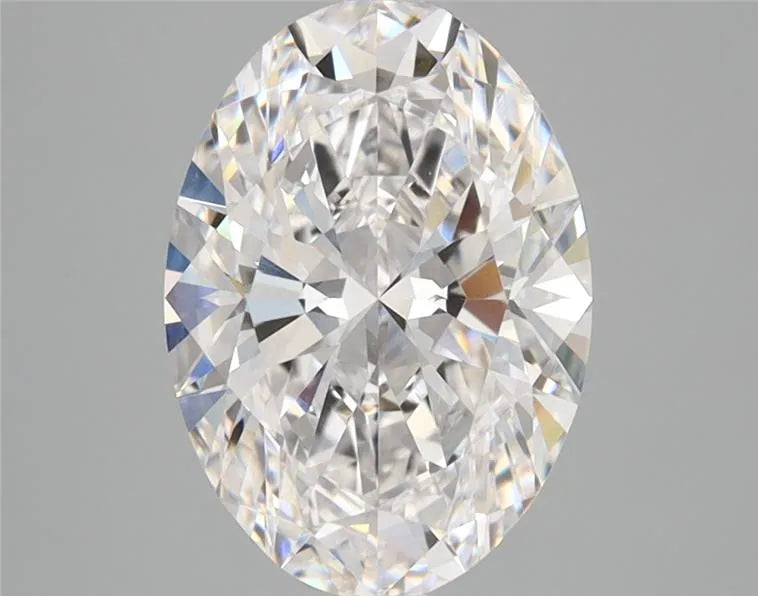 2.55ct Oval Lab Grown Diamond (Colour D, Clarity VVS1, IGI Certified)