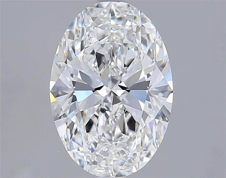 2.55ct Oval Lab Grown Diamond (Colour D, Clarity VVS2, IGI Certified)
