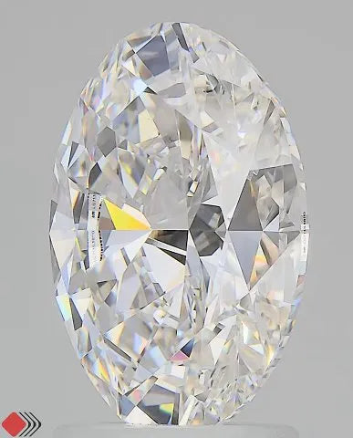 2.55ct Oval Lab Grown Diamond (Colour E, Clarity VVS1, IGI Certified)