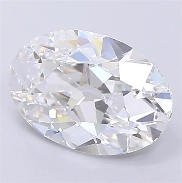 2.55ct Oval Lab Grown Diamond (Colour E, Clarity VVS2, IGI Certified)