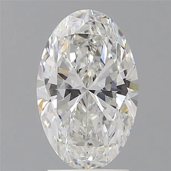 2.55ct Oval Lab Grown Diamond (Colour E, Clarity VVS2, IGI Certified)