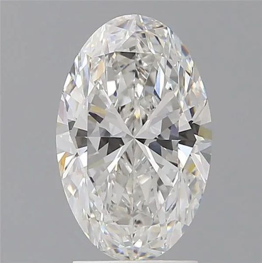 2.55ct Oval Lab Grown Diamond (Colour E, Clarity VVS2, IGI Certified)