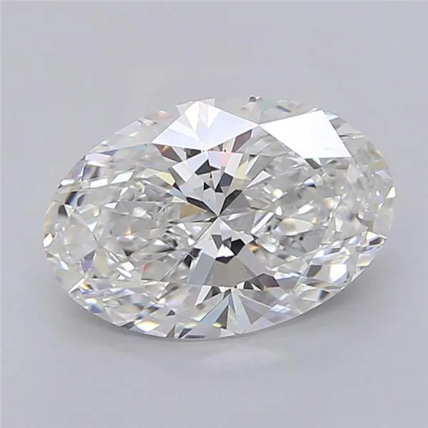 2.55ct Oval Lab Grown Diamond (Colour F, Clarity VVS2, IGI Certified)